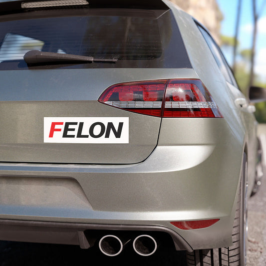 Genuine Remorse car magnet